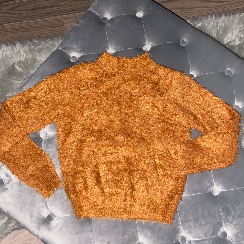 Fuzzy sweater